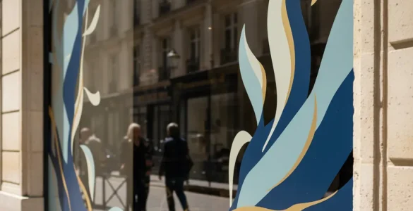 pourquoi utiliser vitrophanie attirer