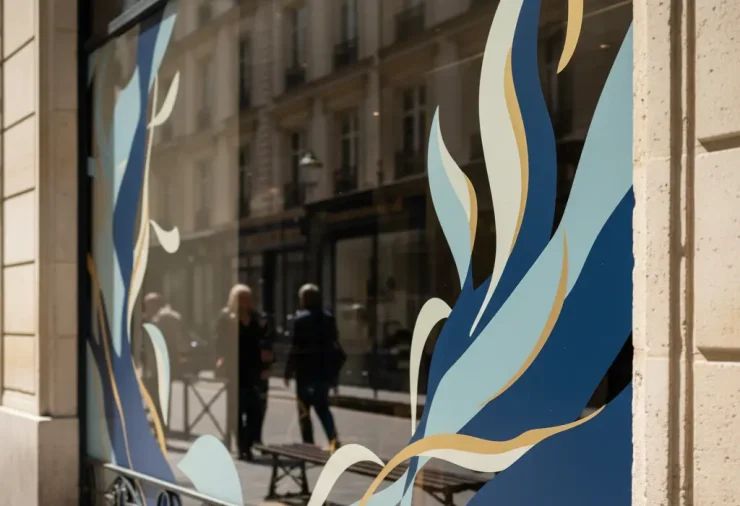 pourquoi utiliser vitrophanie attirer